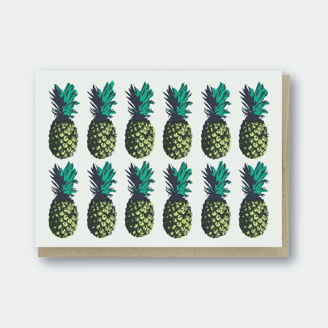 Pineapple Greeting Card