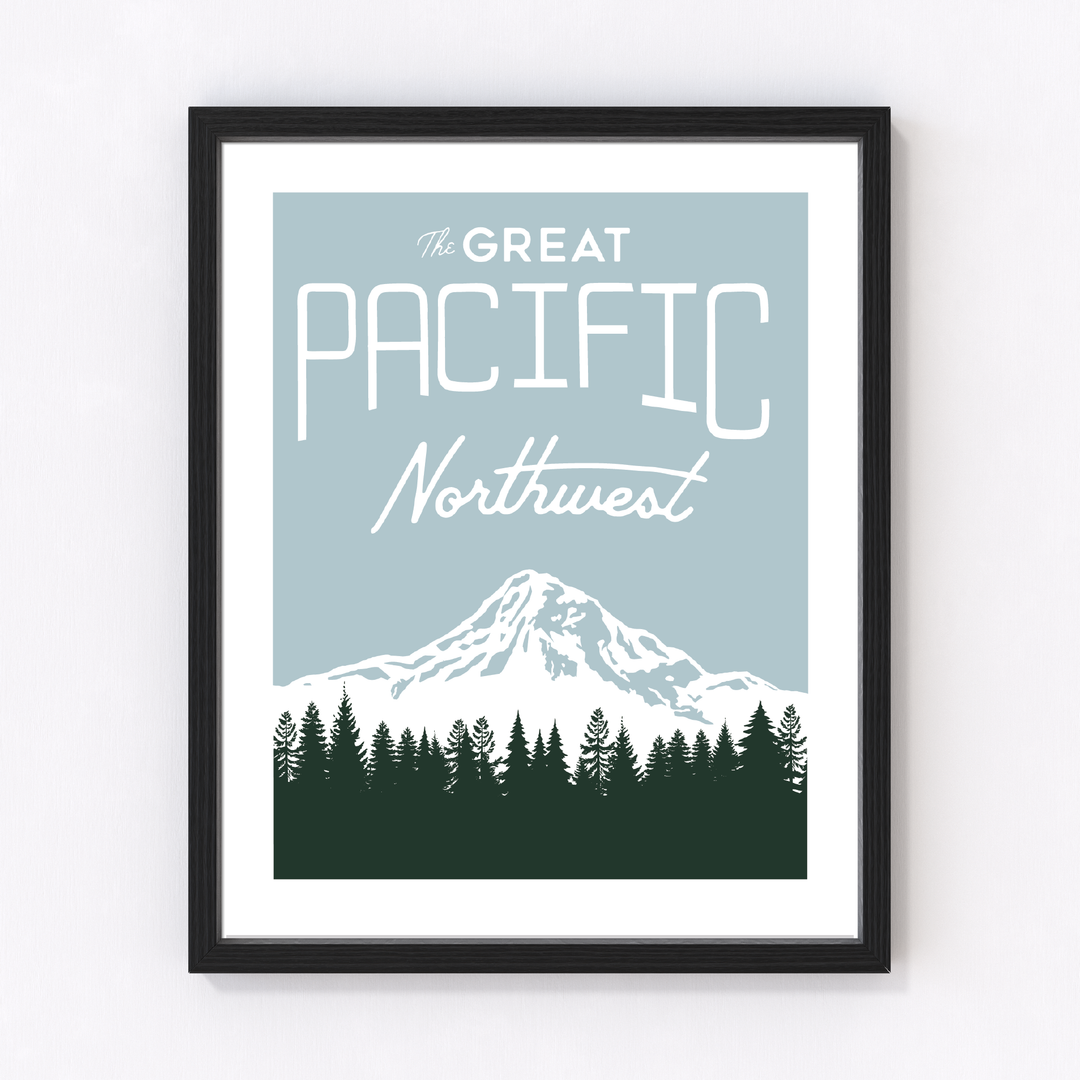 Great Pacific Northwest Art Print