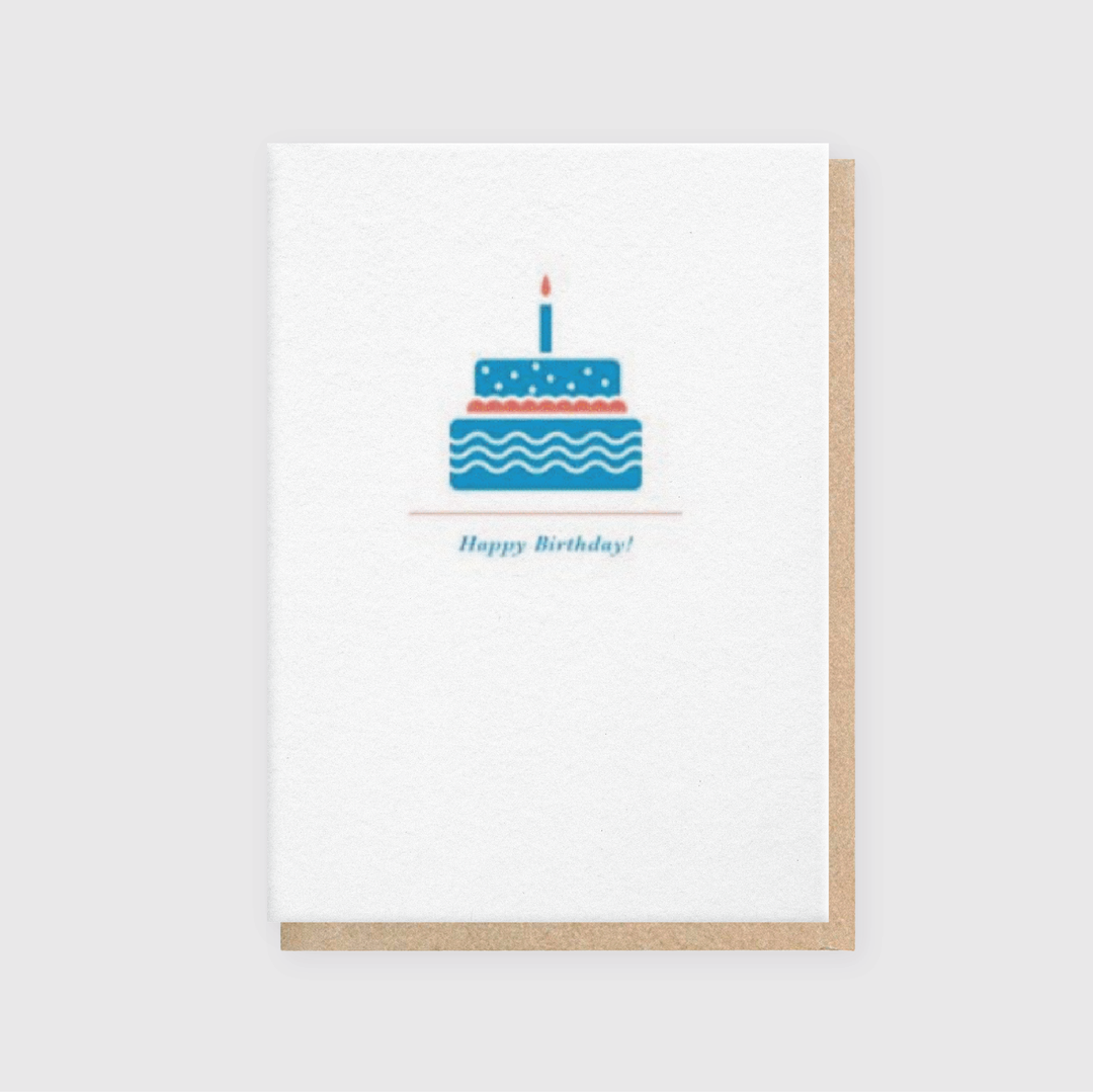 Birthday Cake Greeting Card (*Ltd)