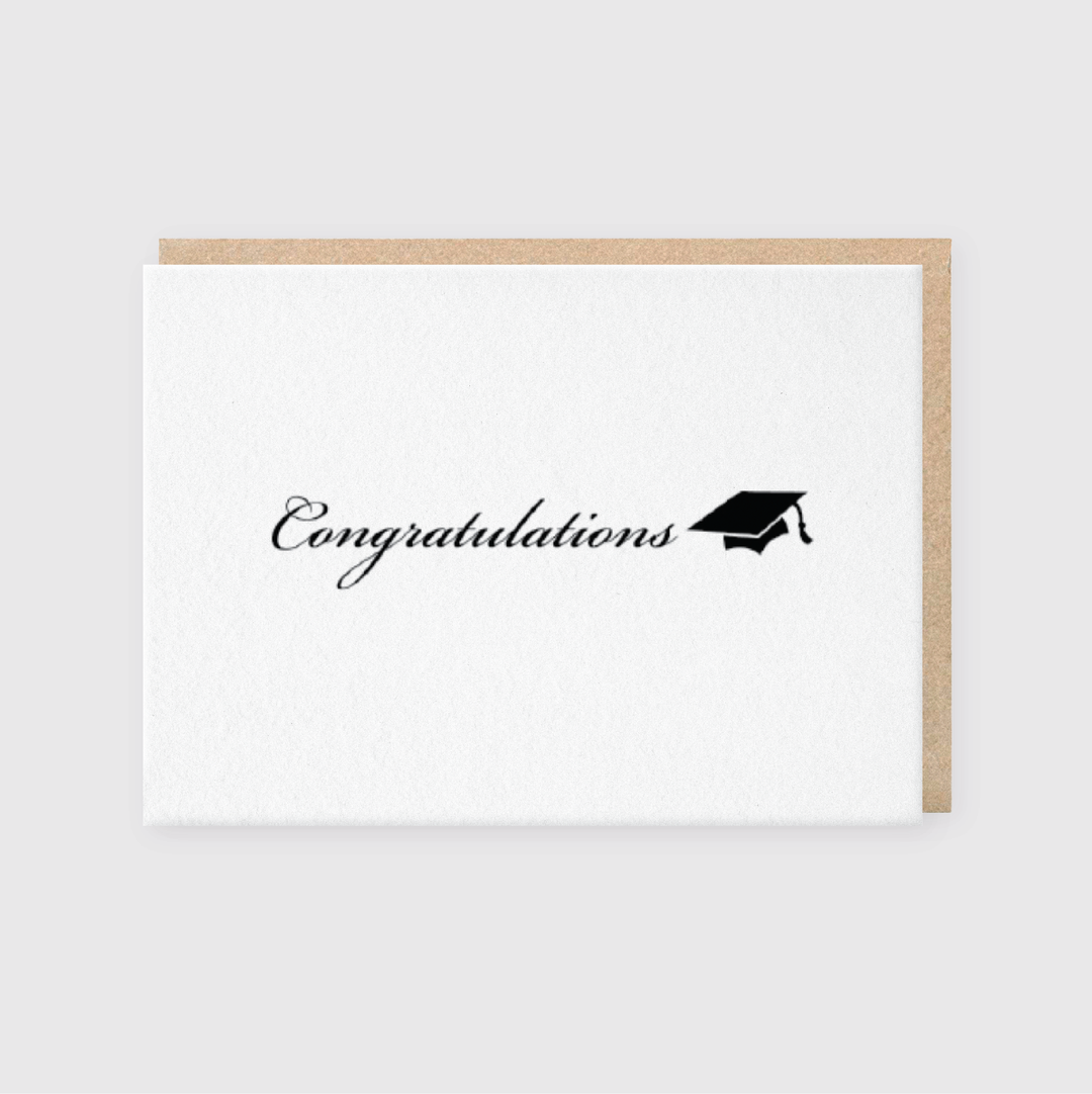 Script Congrats Graduation Card (*Ltd)