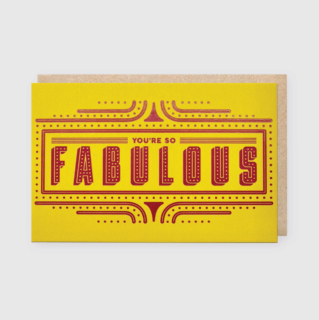 You're So Fabulous Card (*Ltd)