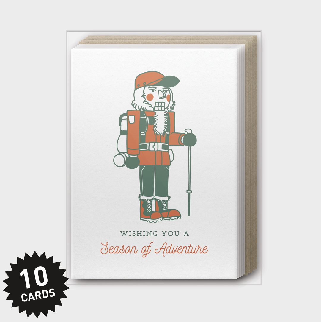 Box Set of 10 - Adventure Nutcracker Greeting Card