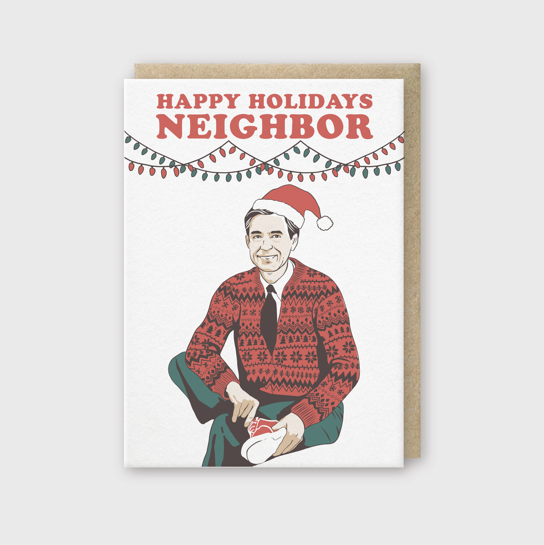 Happy Holidays Neighbor Greeting Card