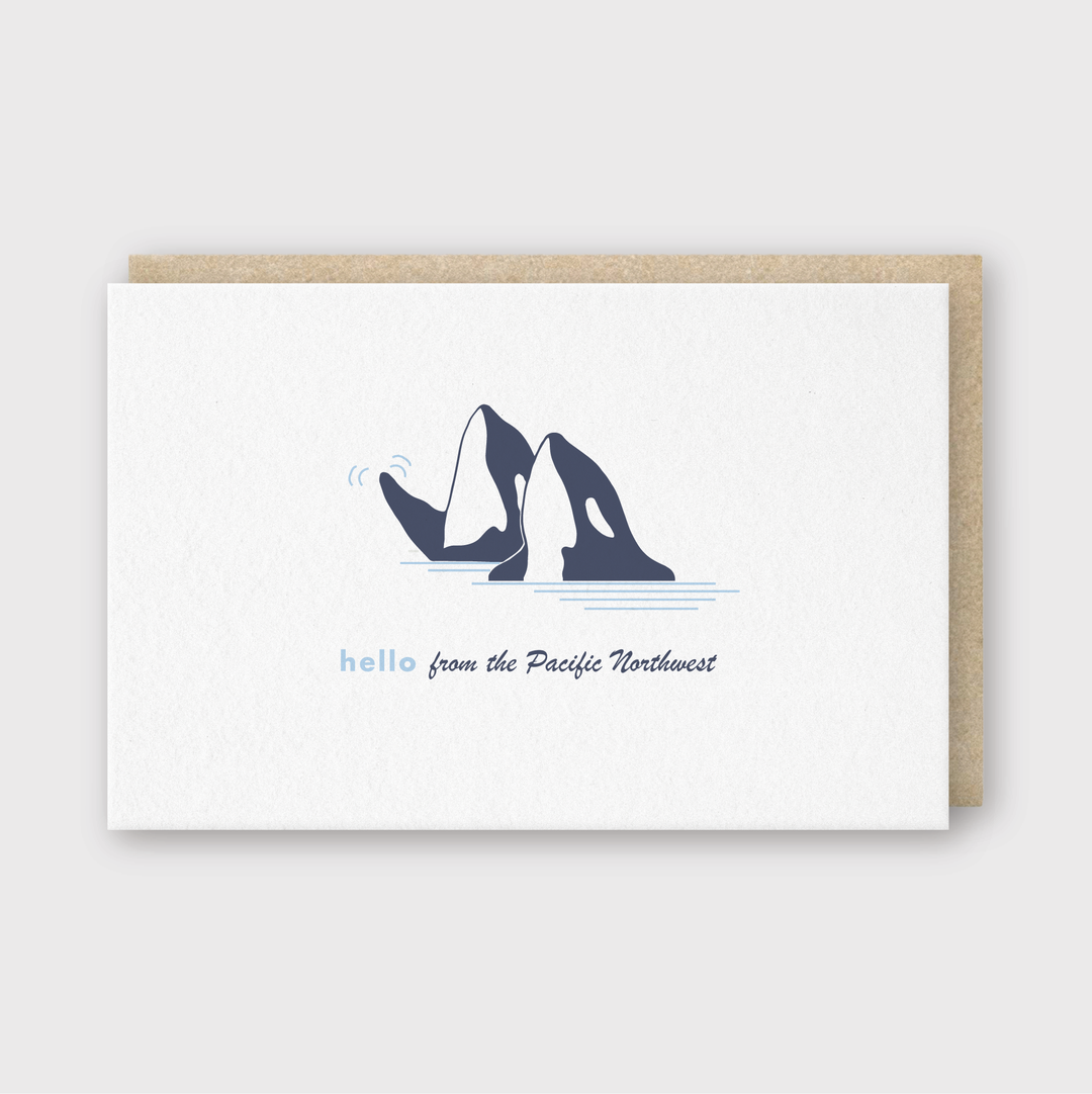 Hello from the PNW Greeting Card