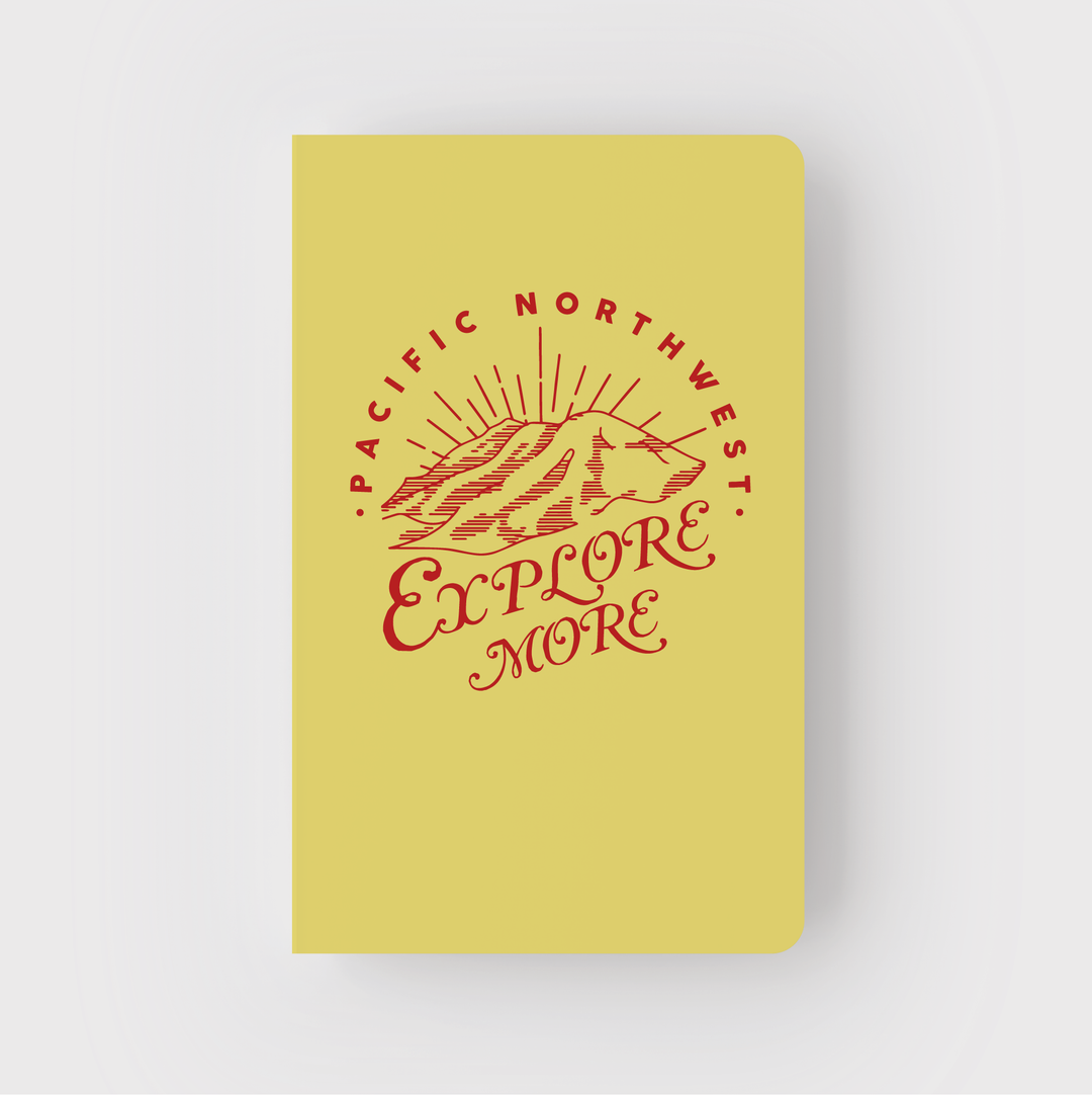 Explore More Letterpress Notebook