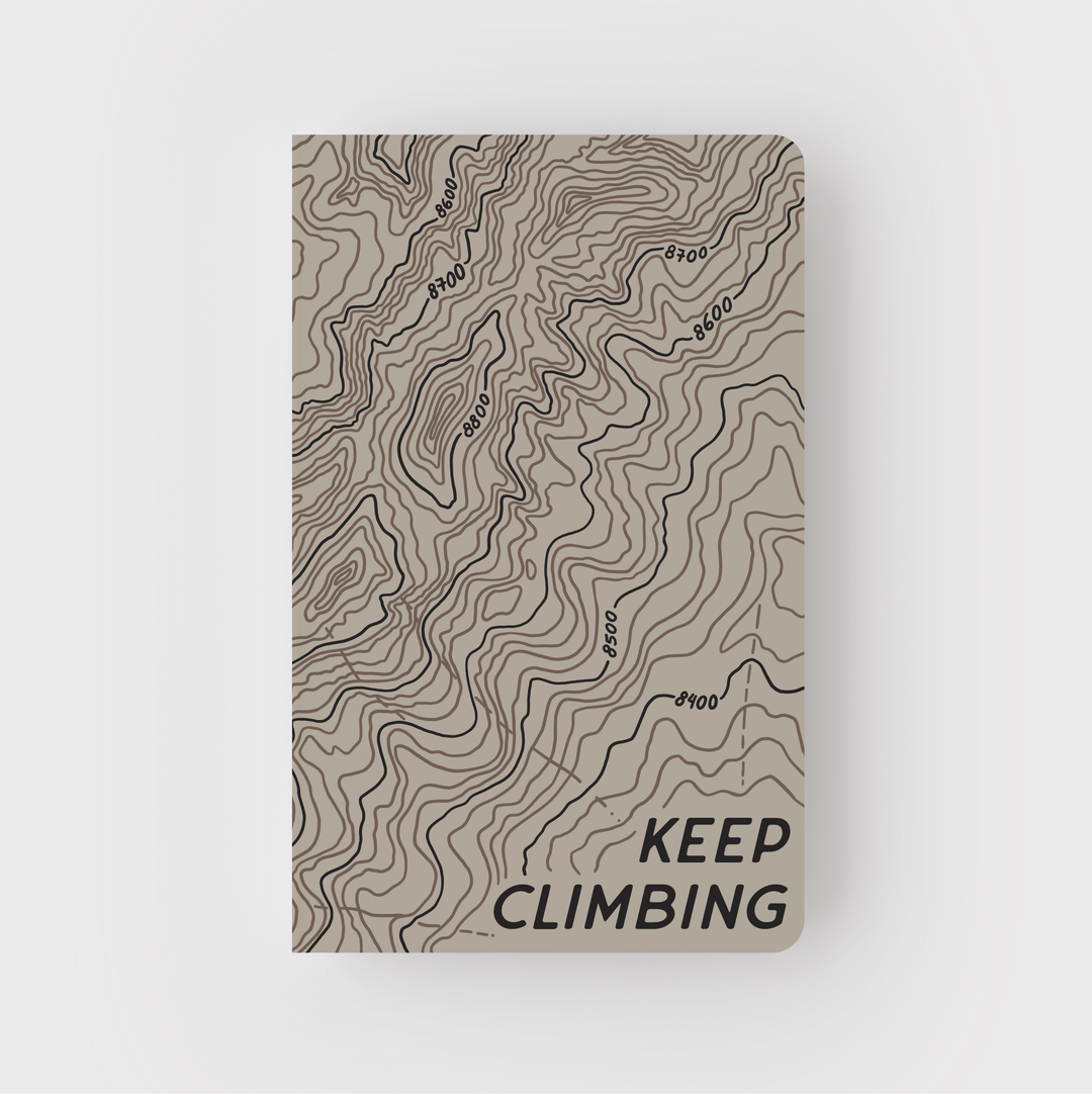 Keep Climbing Notebook