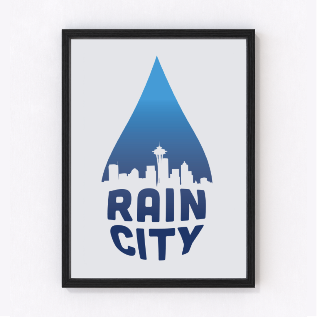 Rain City Art Print | Large