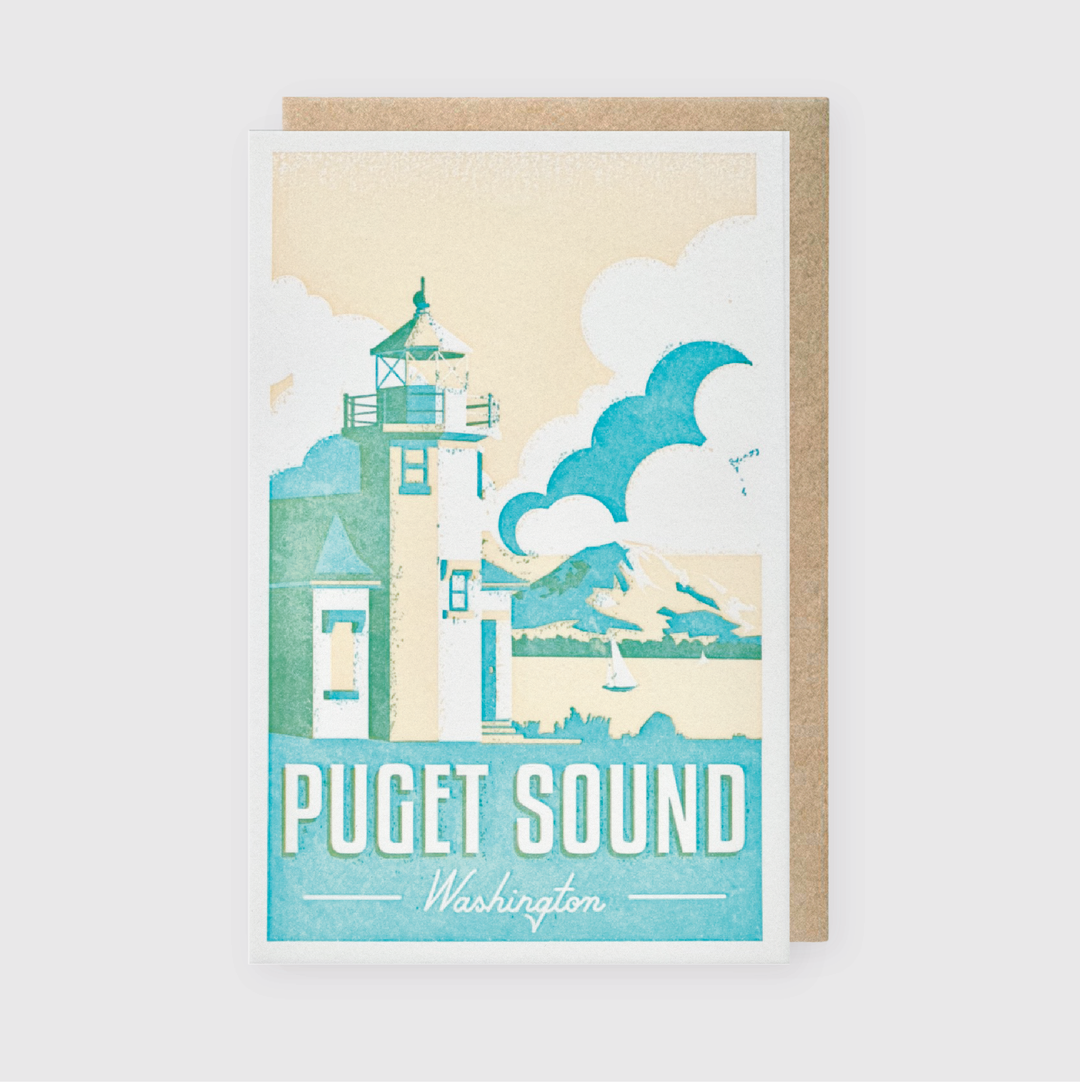 Puget Sound Washington Card (*Ltd)
