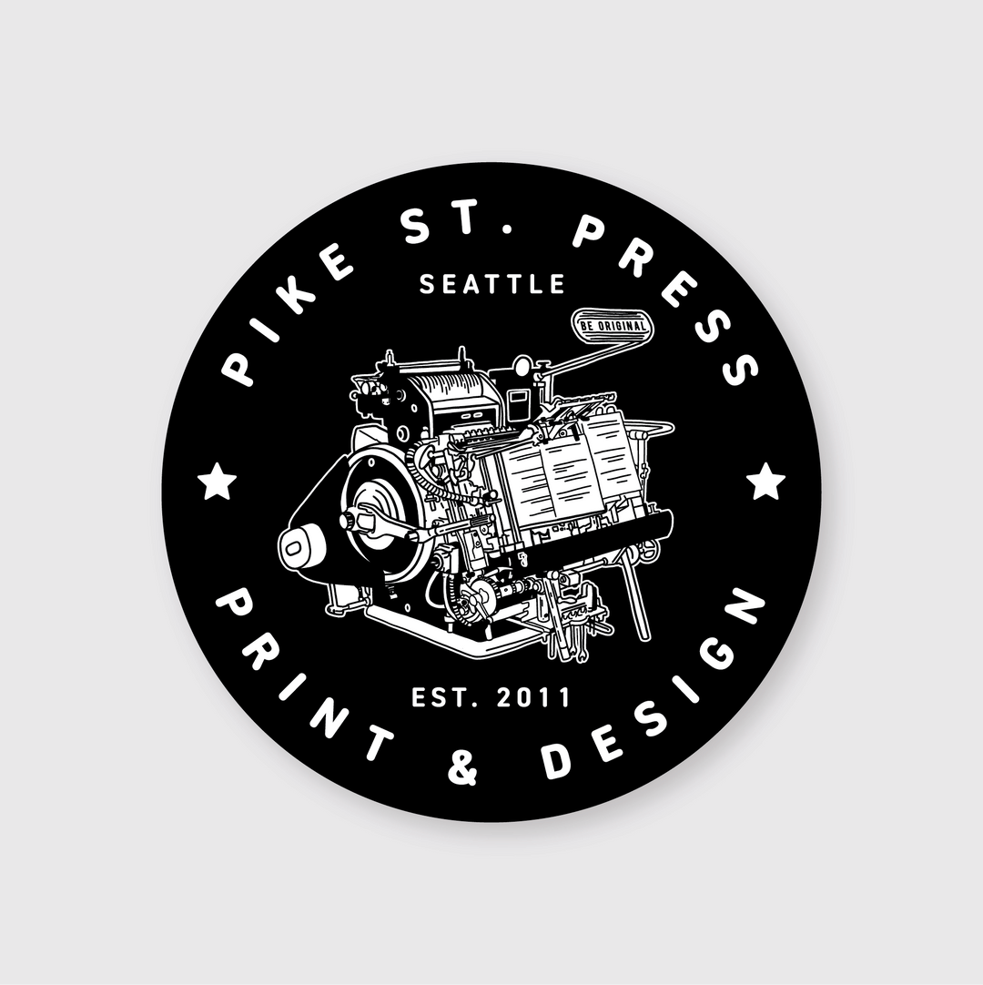 PSP Heidelberg Circle Sticker