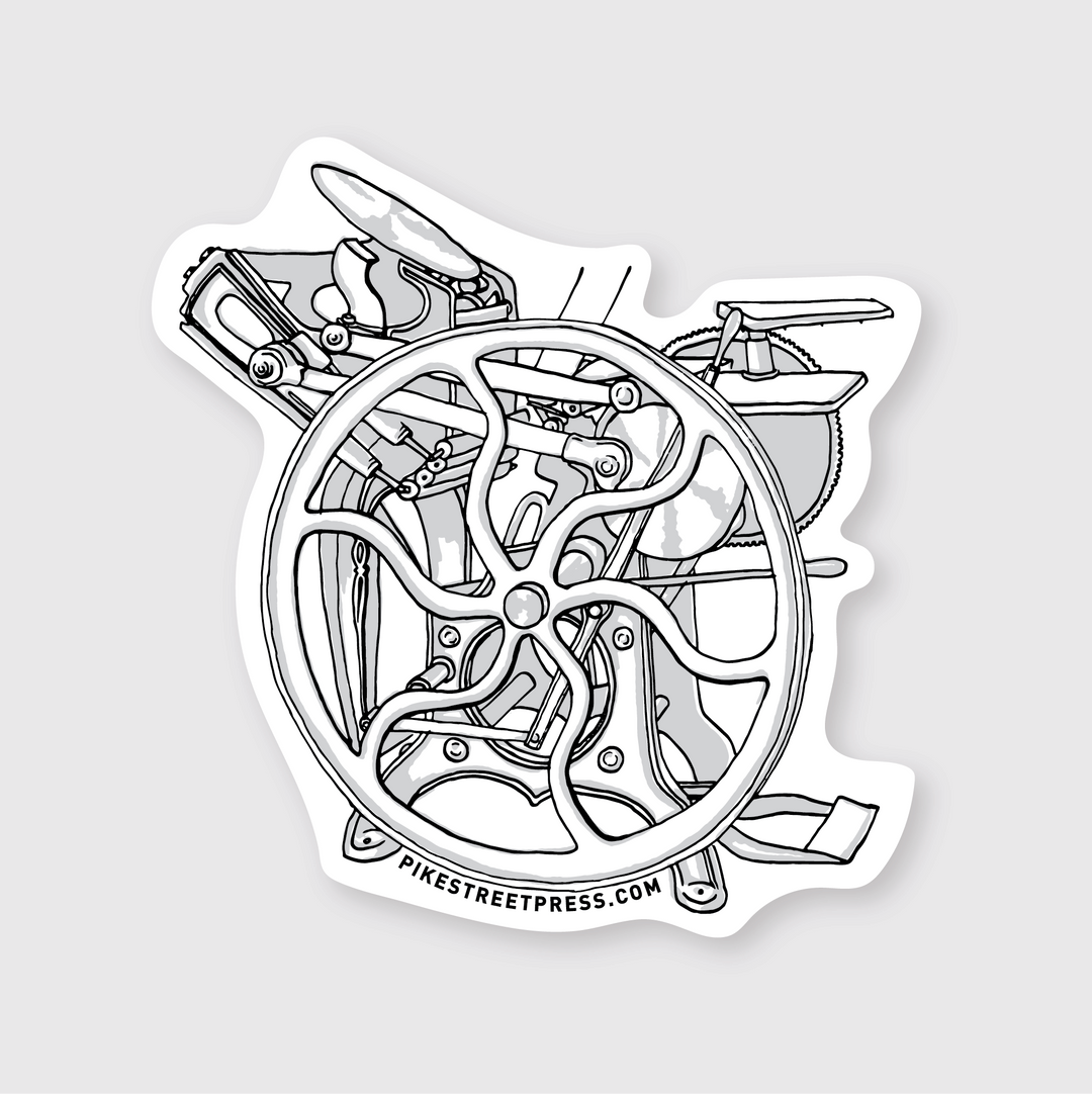 PSP CP Press Sticker