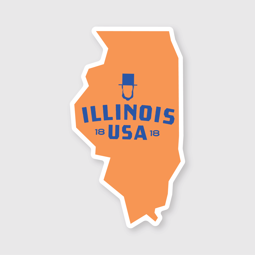 Illinois Simple Sticker