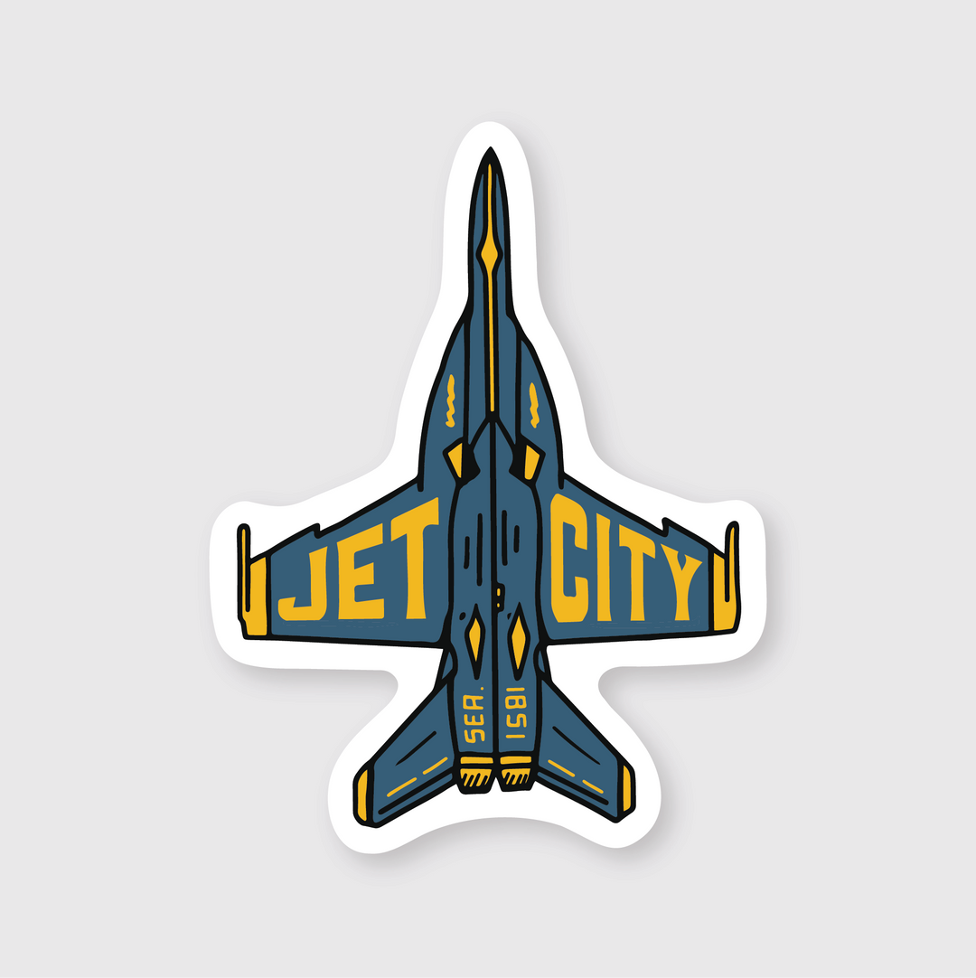 Jet City Sticker