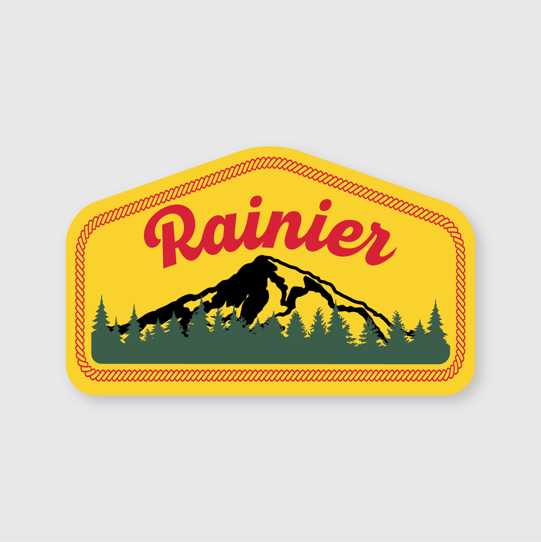 Rainier Patch Sticker