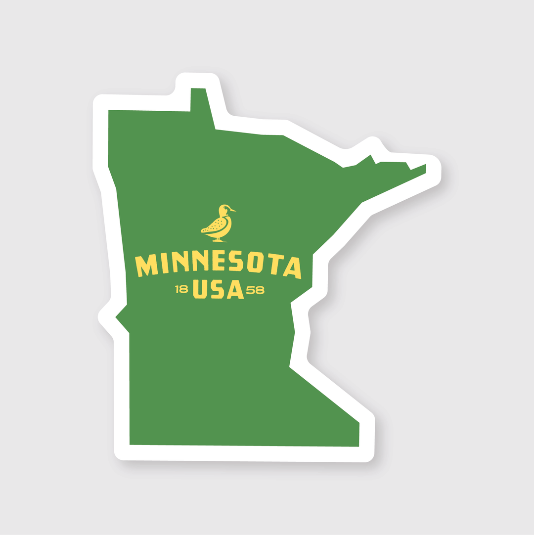 Minnesota Simple Sticker