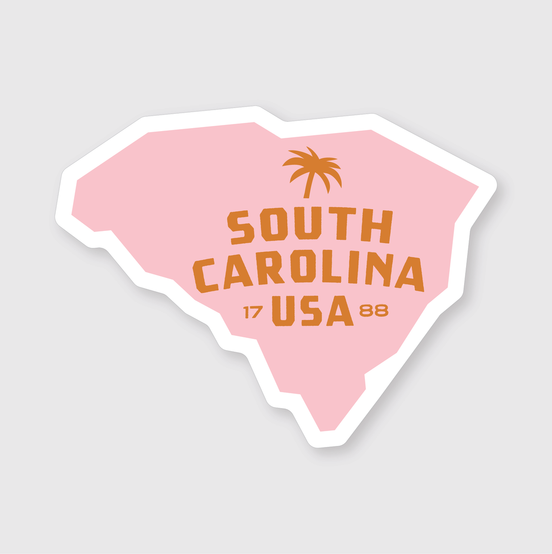 South Carolina Simple Sticker