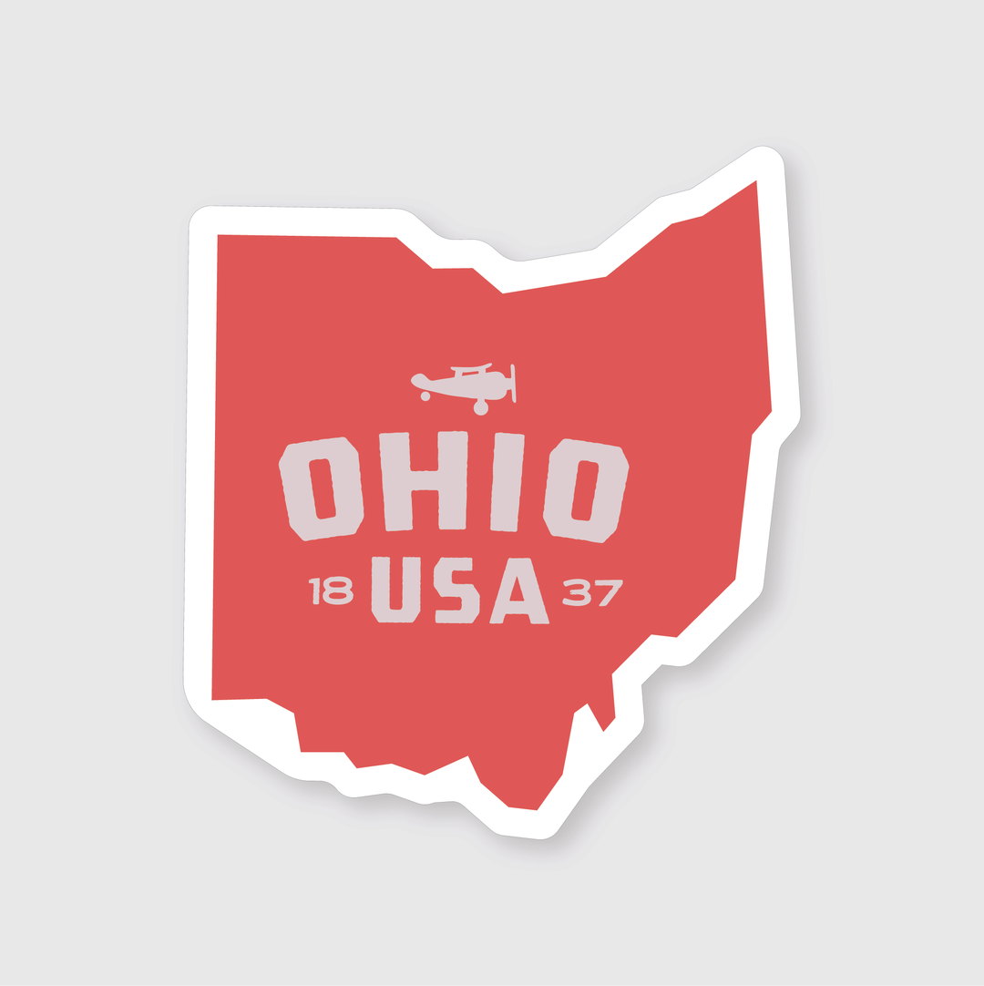 Ohio Simple Sticker