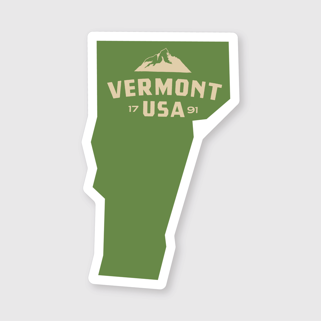 Vermont Simple Sticker