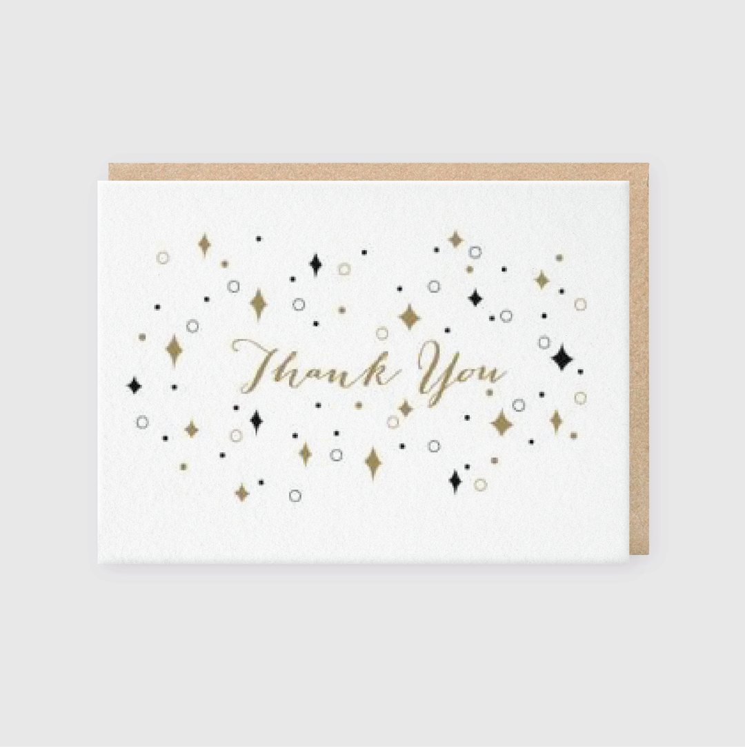Thank You Sparkles Greeting Card (*Ltd)