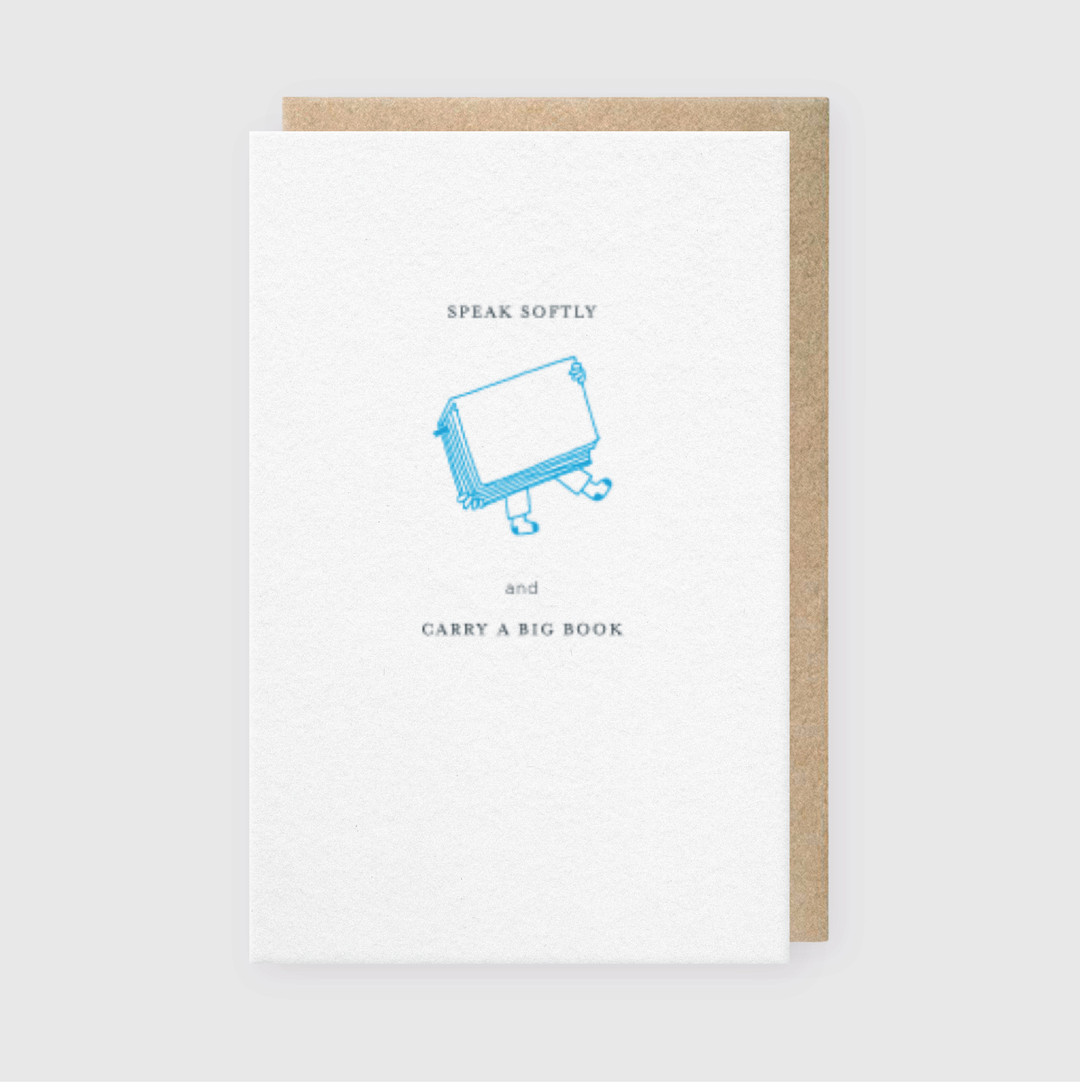 Speak Softly Books Greeting Card (*Ltd)