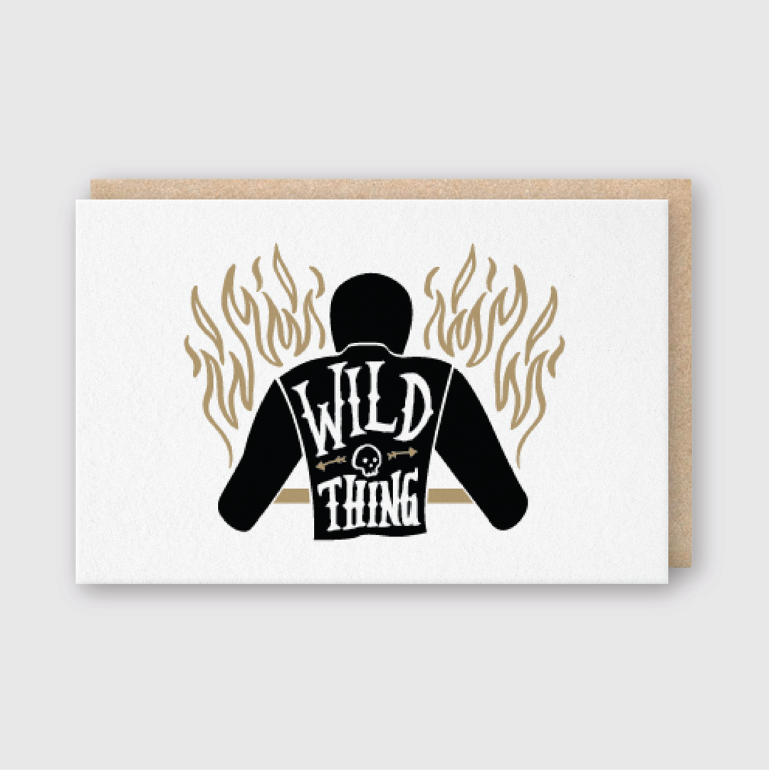 Wild Thing Card Greeting Card