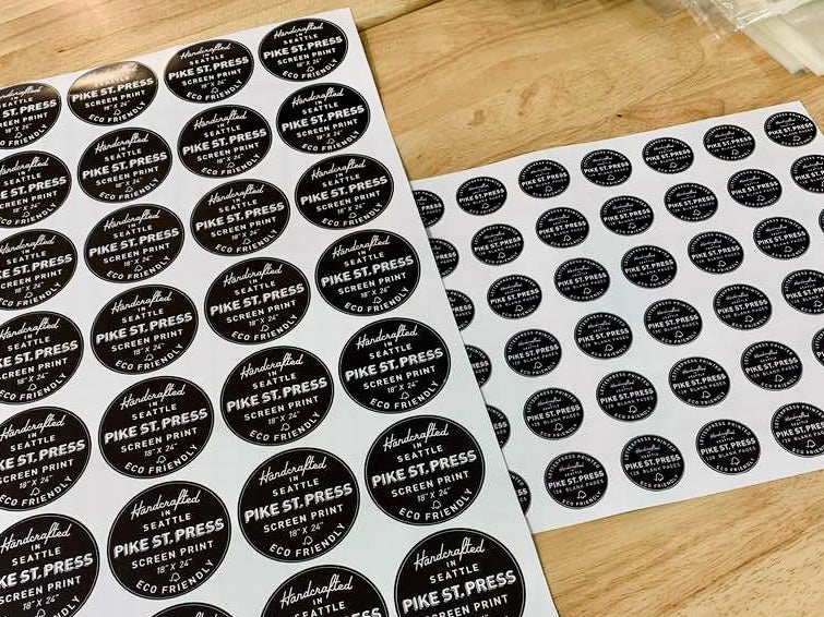 Pike St. Press - Packaging Stickers