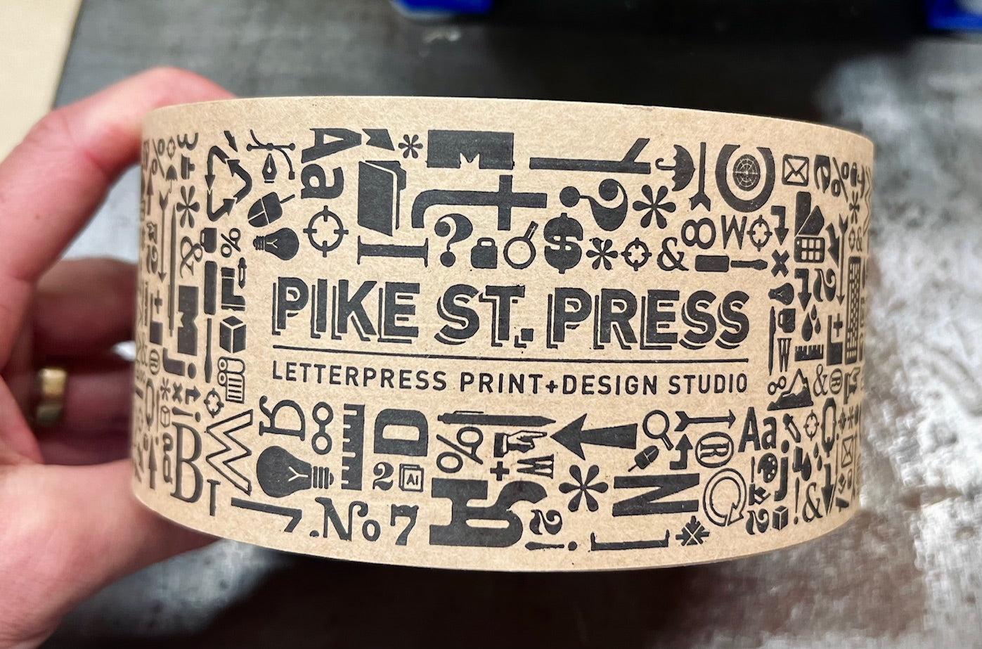 Pike Street Press - Branded Tape