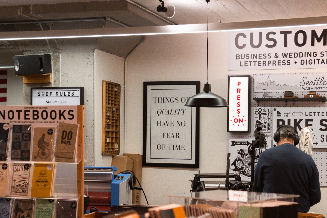 Behind the Scenes: Designing the Pike Street Press Branded Wall