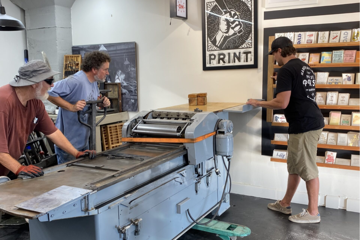 Meet Our New Letterpress