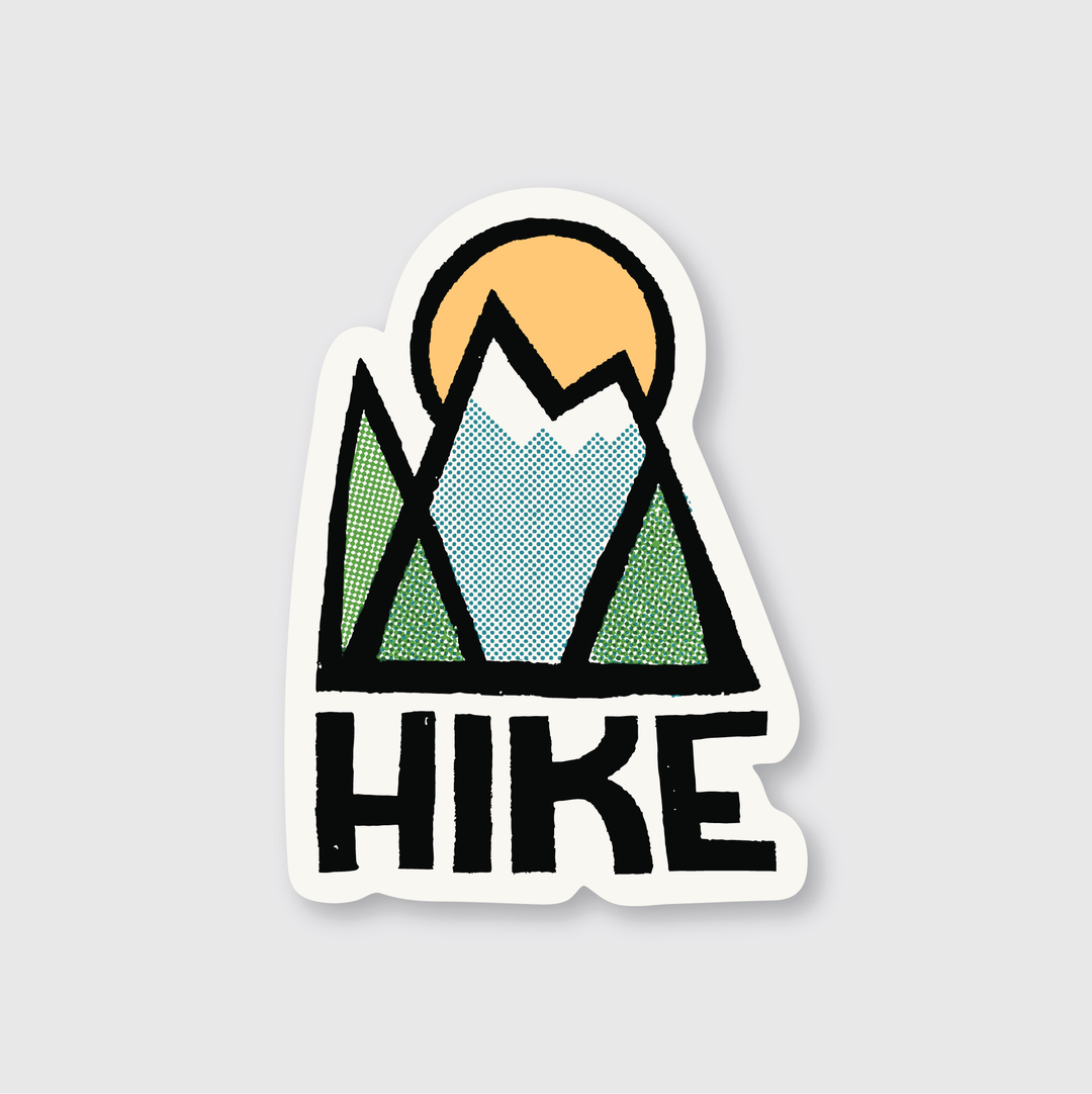 Hike Mountains Sticker - Pike Street Press