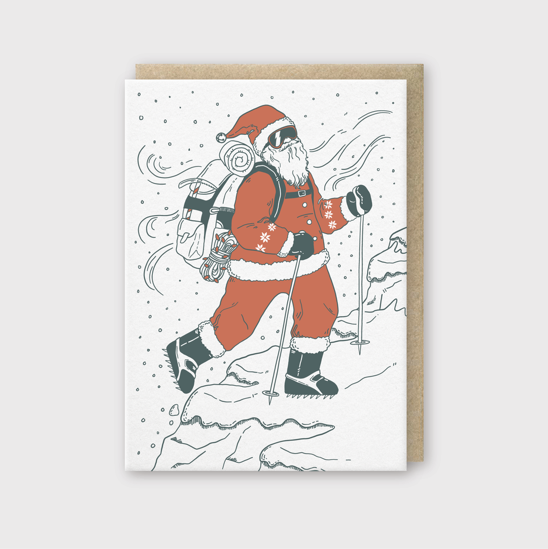 Hiker Santa - Pike Street Press