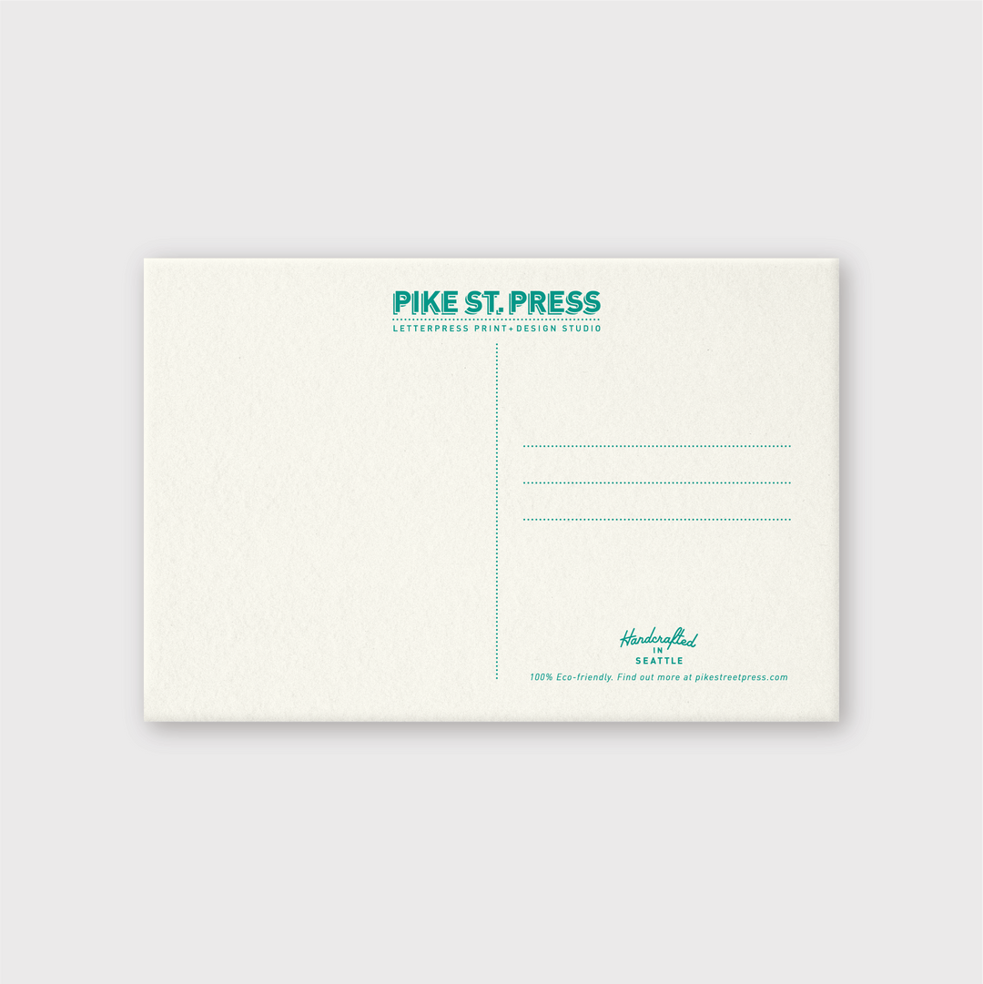 Seattle Icons Postcard