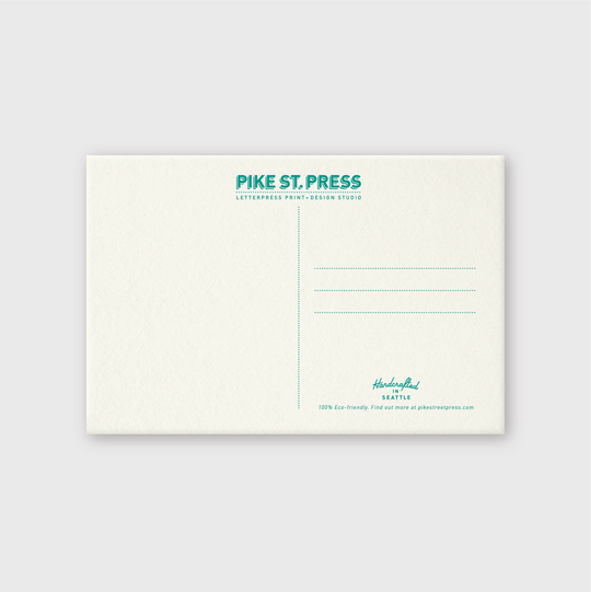 Seattle Icons Postcard
