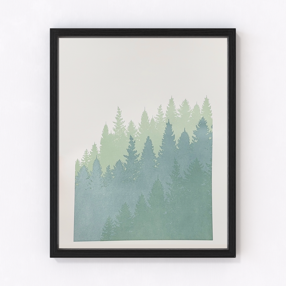 Treeline Art Print