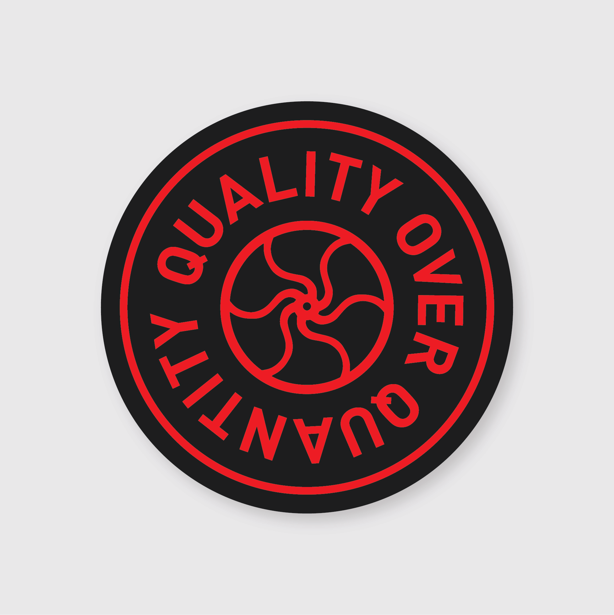 PSP Quality Over Quantity Sticker – Pike Street Press